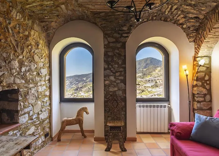 公寓 Traditional Ligurian House By Wonderful Italy 圣雷默